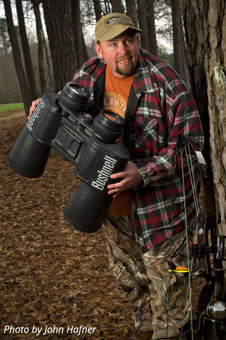 Travis "T-Bone" Turner embraces his character as "T-Bone" for Realtree's television show "Monster Bucks"