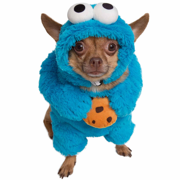 Pet Krewe Sesame Cookie Monster Costume