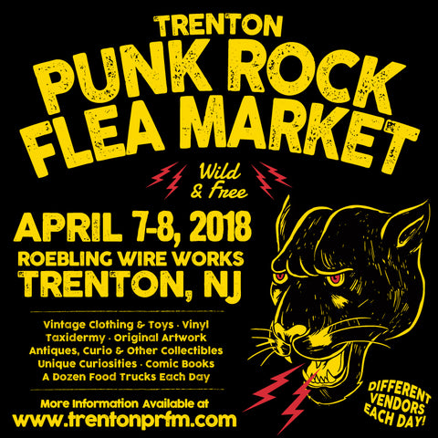 trenton punk rock flea market saturday april 7 2018 spring edition vendor