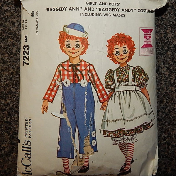 large raggedy ann and andy