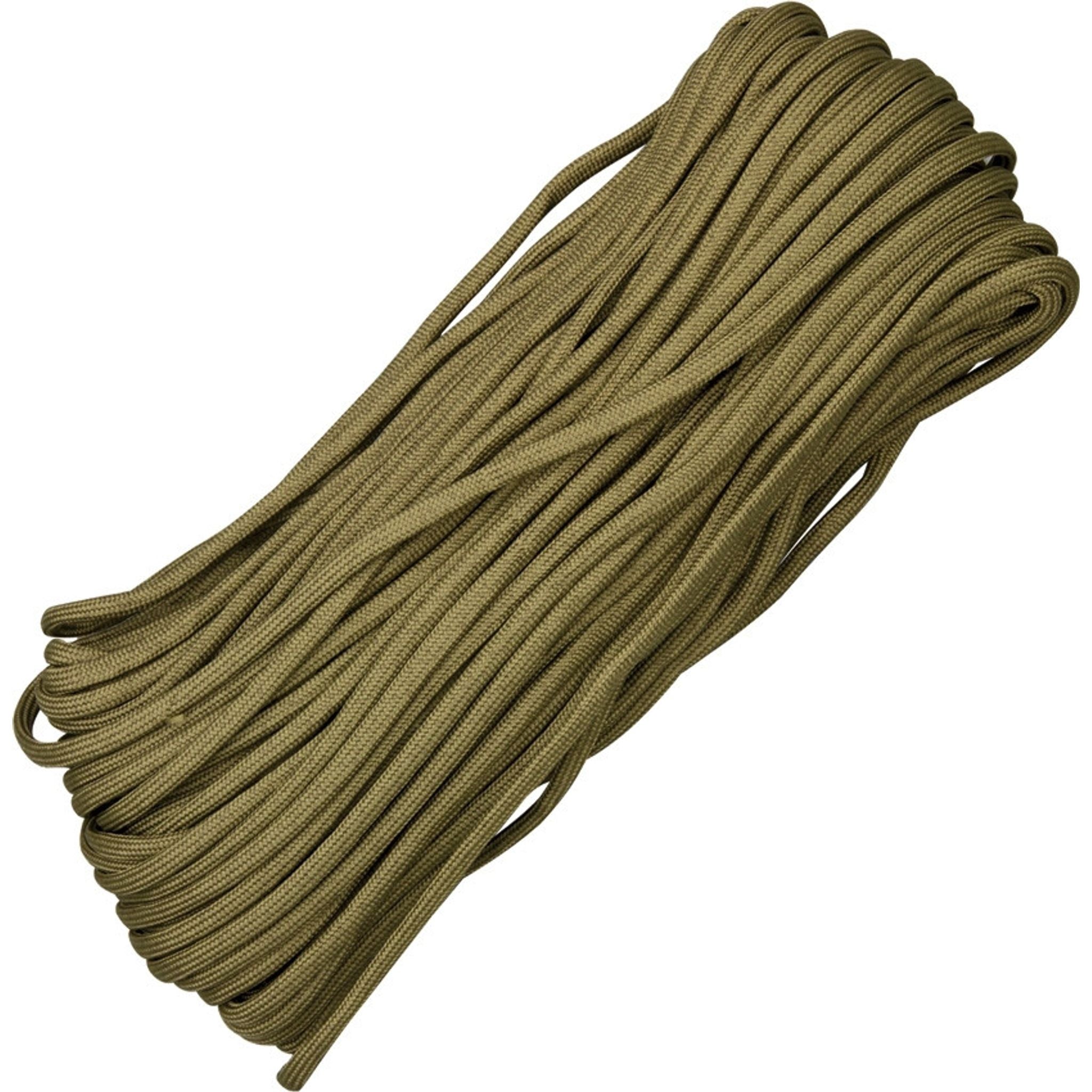Paracord 100ft Coyote Tan #550 Elite First Aid 7 Strand 