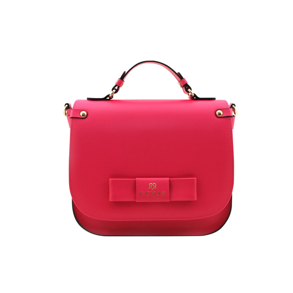 Gunas Ridley Vegan Cross Body Bag Raspberry