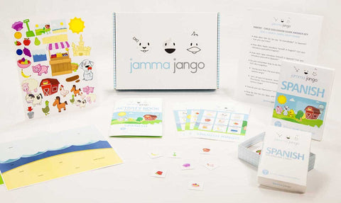 Jamma Jango - An All-In-One-Box with educational activities and resources to teach children a foreign language