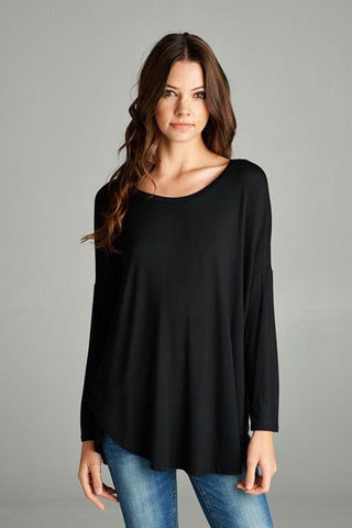 Criss Cross Neck Solid Top