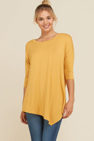 Kelly Ruffle Hem Swing Dress : Mid Grey