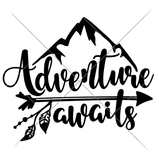 Adventure Awaits Svg Png Dxf Eps Chameleon Cuttables Llc