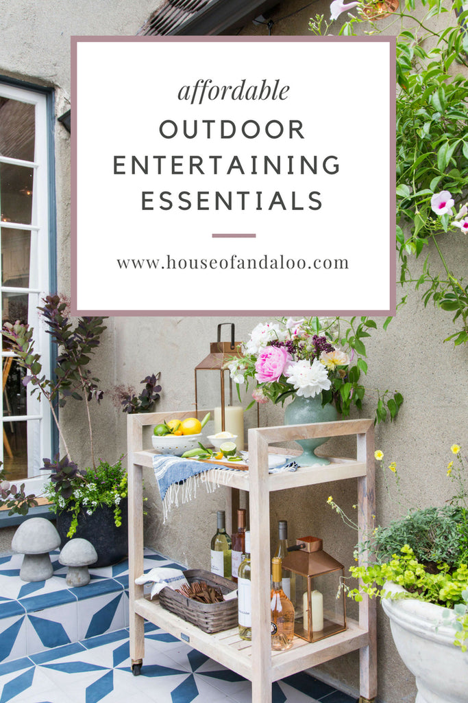 outdoor entertaining essentials