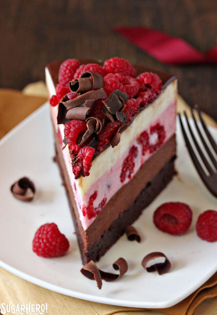 chocolate-raspberry-mousse-cake