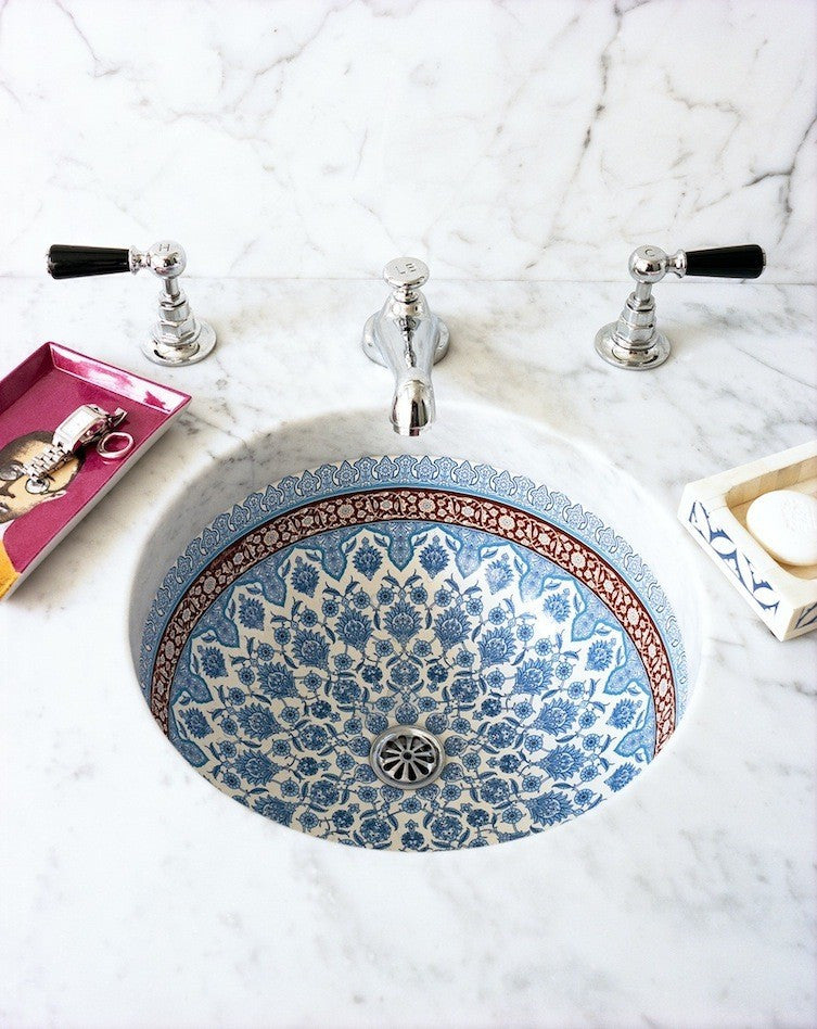 moroccan bathroom sink