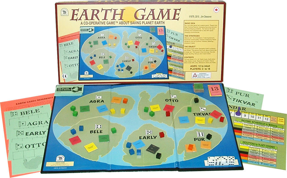 A Co-operative Game of Peace Family Pastimes Ltd. Family Pastimes Earth Game