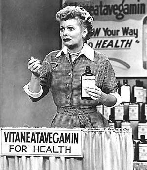 Lucille Balle Vitameatavegimin