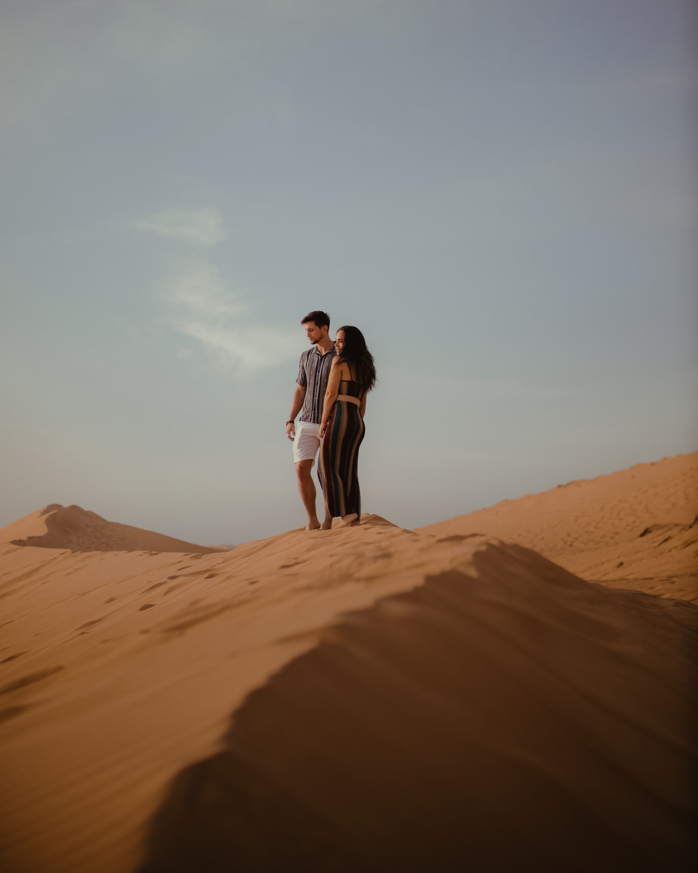 Lost LeBlanc and WhatTheChic in desert in Oman