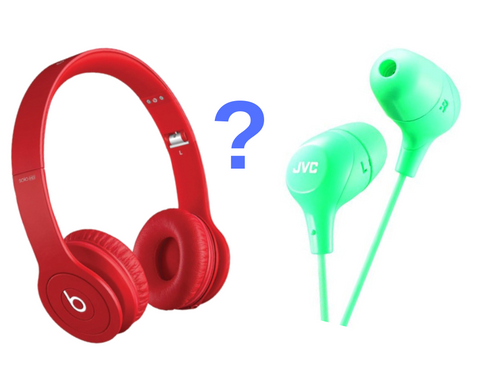 Earbuds vs. Headphones