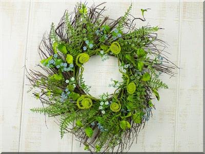 Fairy Garden Floral Wreath