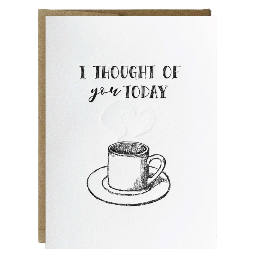 I Thought Of You Today Greeting Card
