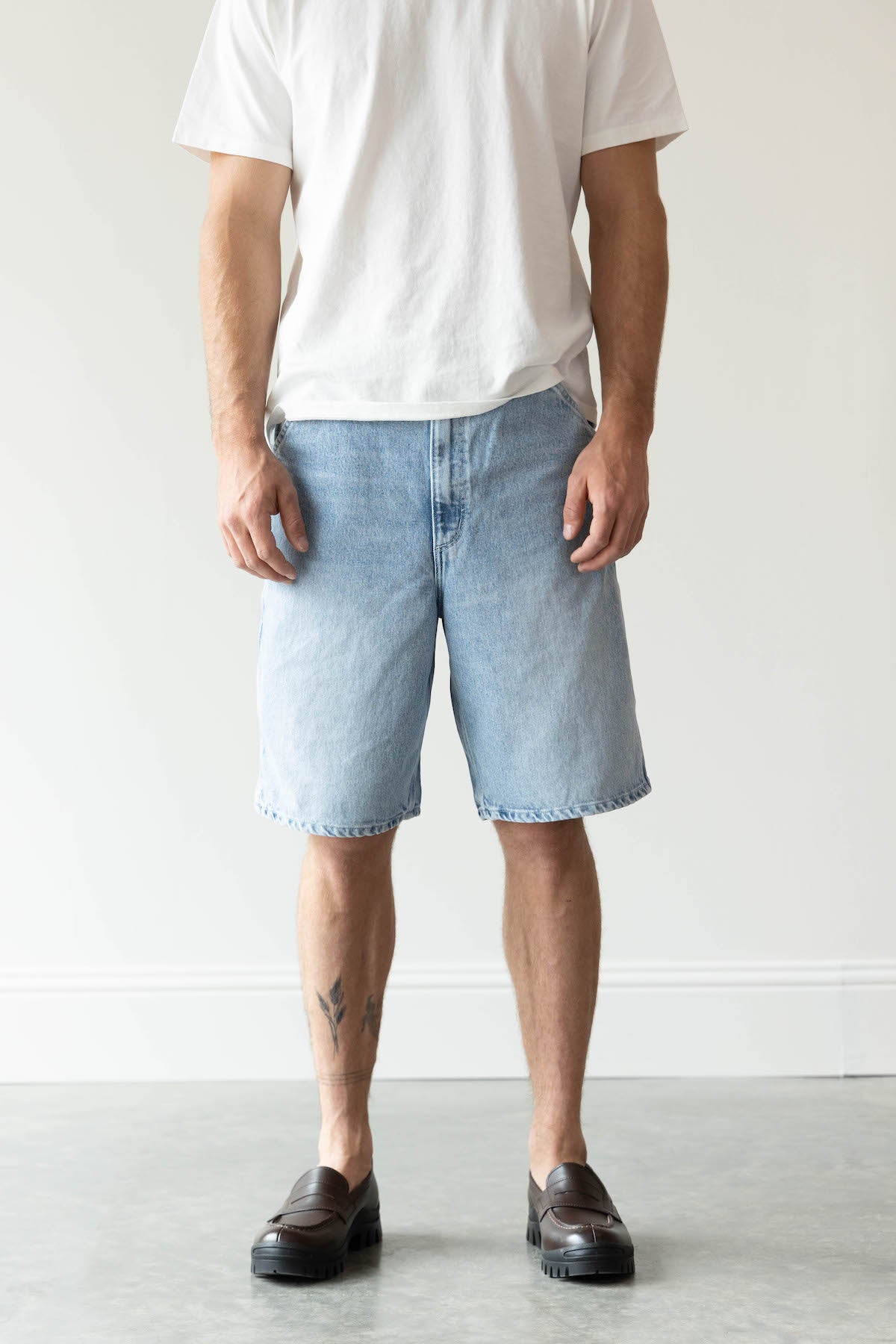 orSlow - Painters Shorts - Sky Blue - Canoe Club