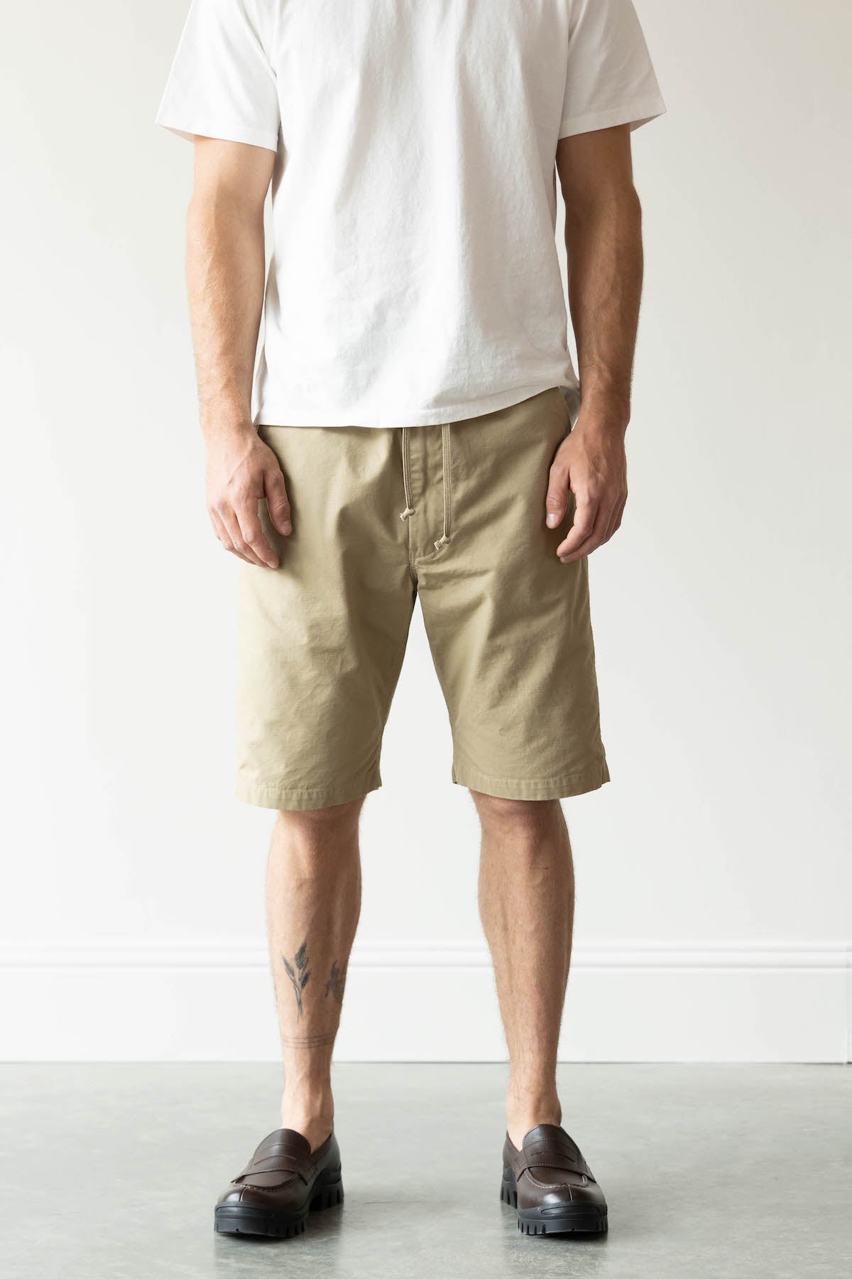 orSlow - New Yorker Shorts - Beige - Canoe Club