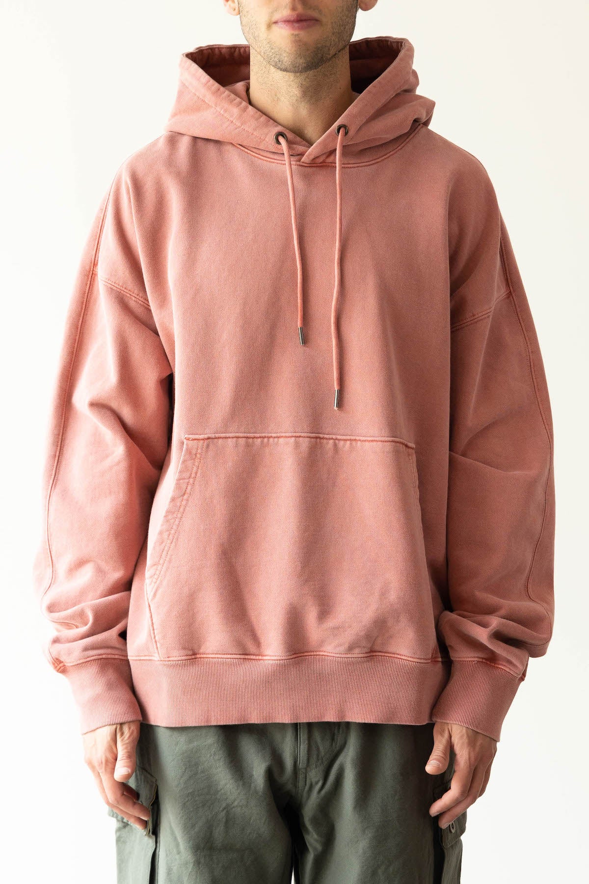 FrizmWORKS - OG Pigment Dye Hoodie - Pink - Canoe Club