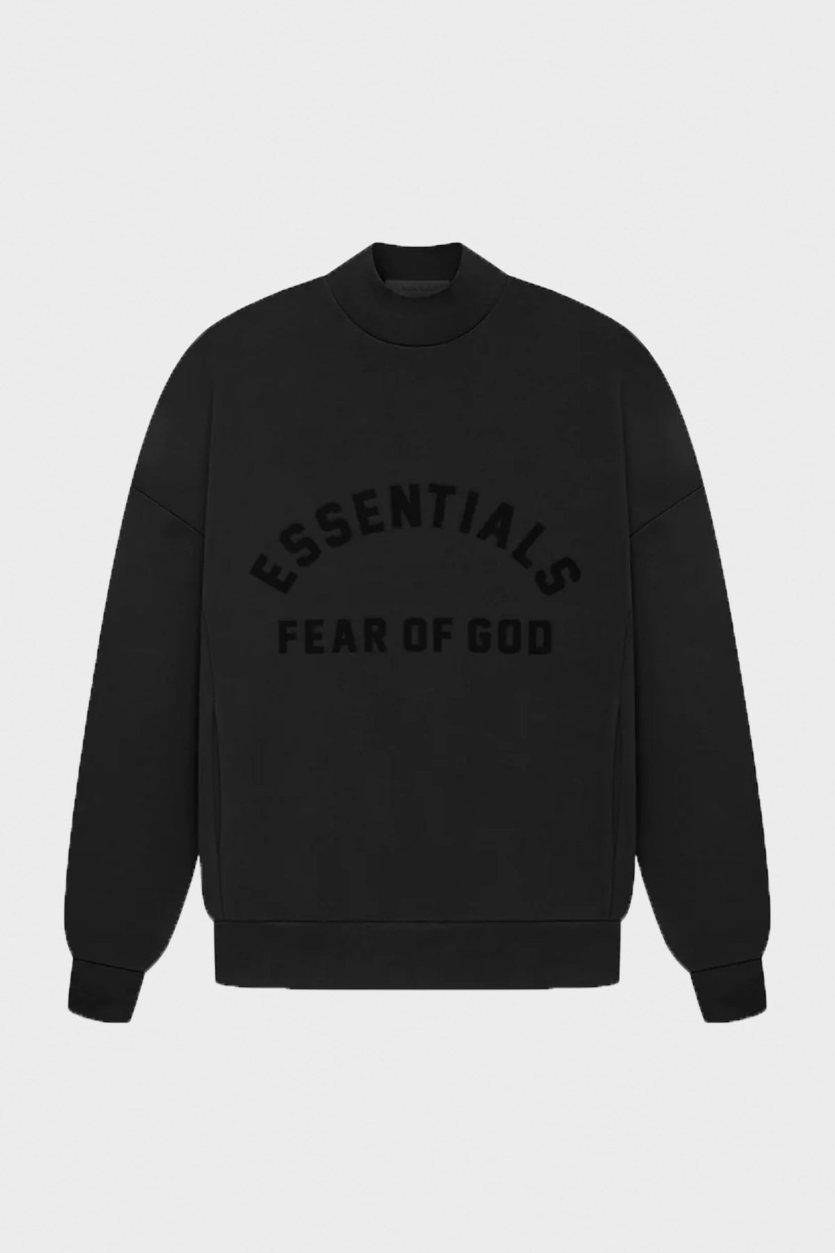 Fear of God Essentials - Core Crewneck - Jet Black - Canoe Club