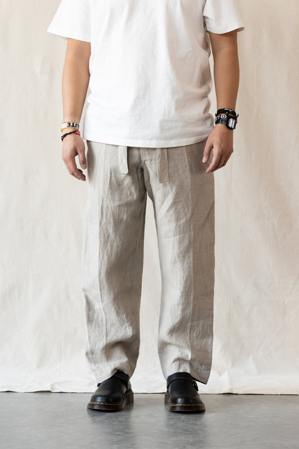 YAECA WRITE Washed Work Pants-