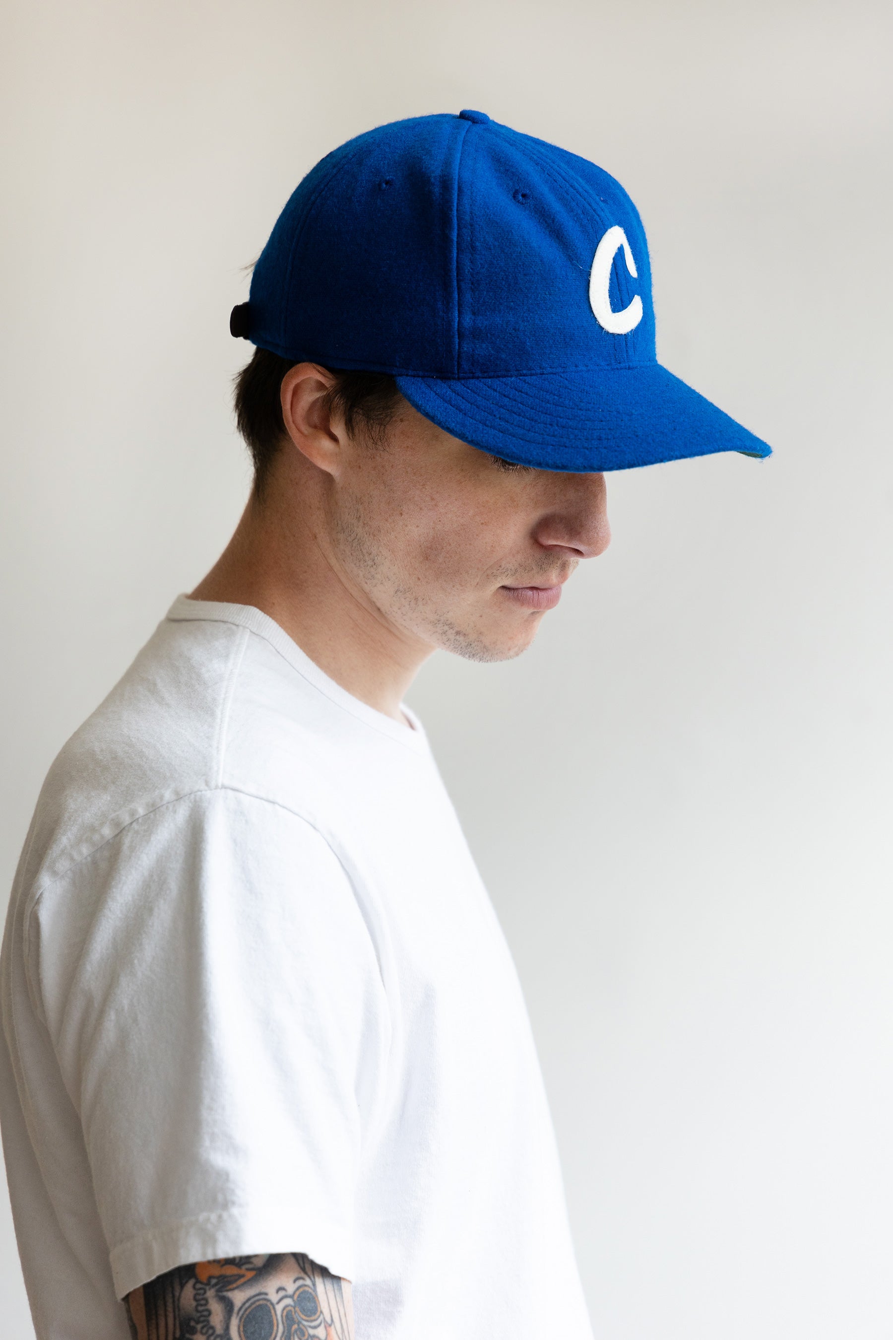 Canoe Club Collaborations - Canoe Club x Ebbets Field Ball Cap - Blue - Canoe Club