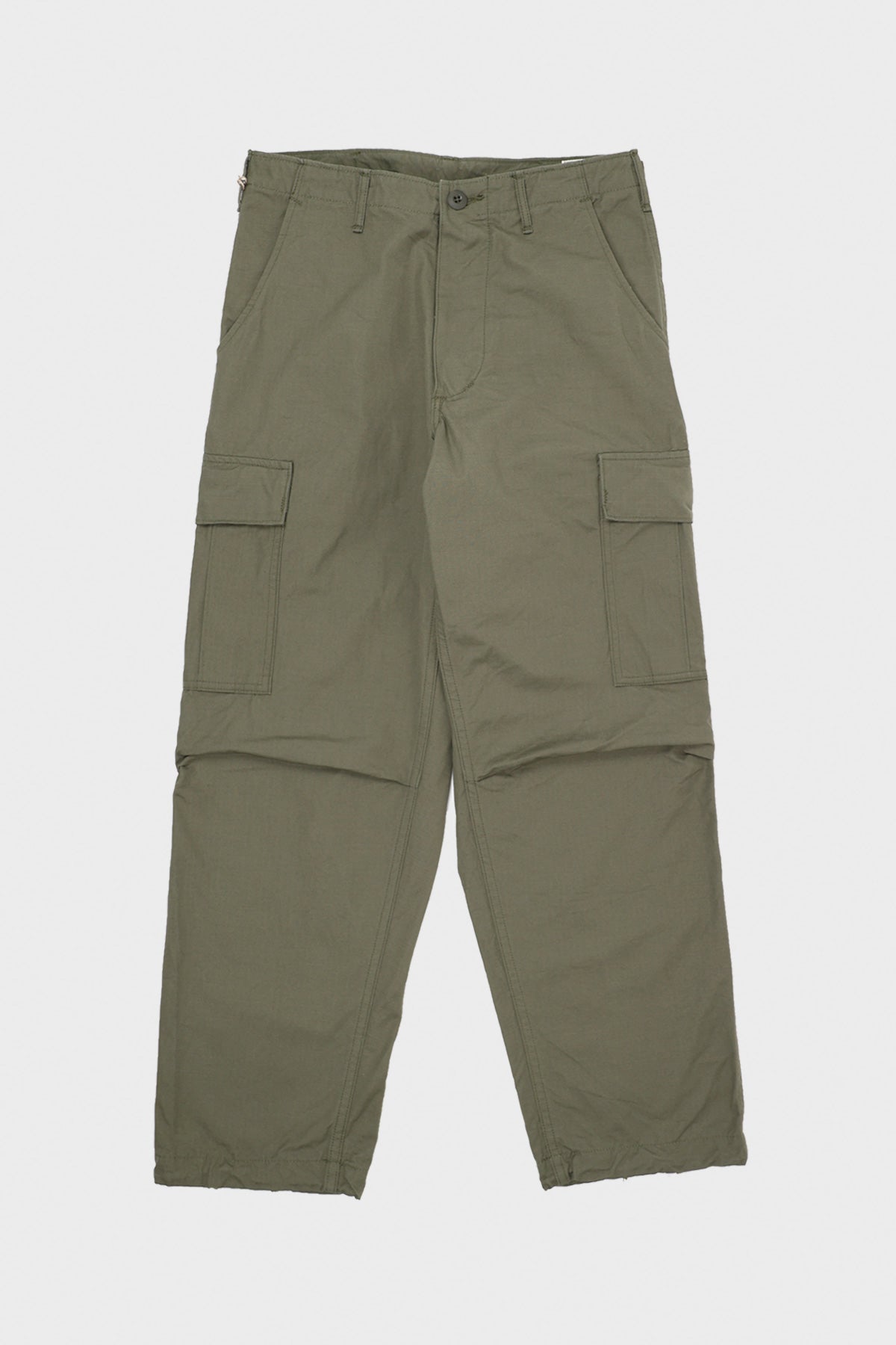orSlow - Vintage Fit 6 Pocket Cargo Pant - Olive Ripstop - Canoe Club