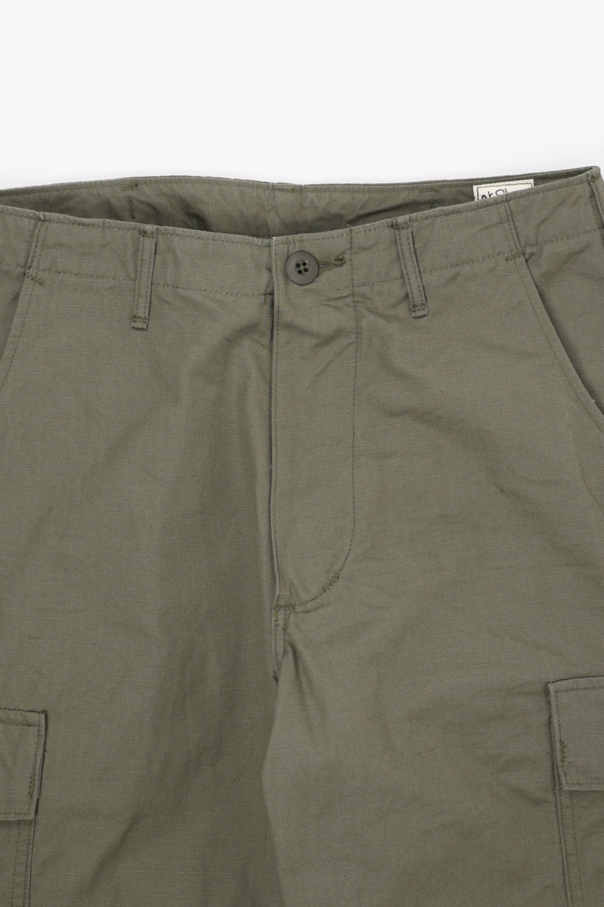 orSlow - Vintage Fit 6 Pocket Cargo Pant - Olive Ripstop - Canoe Club