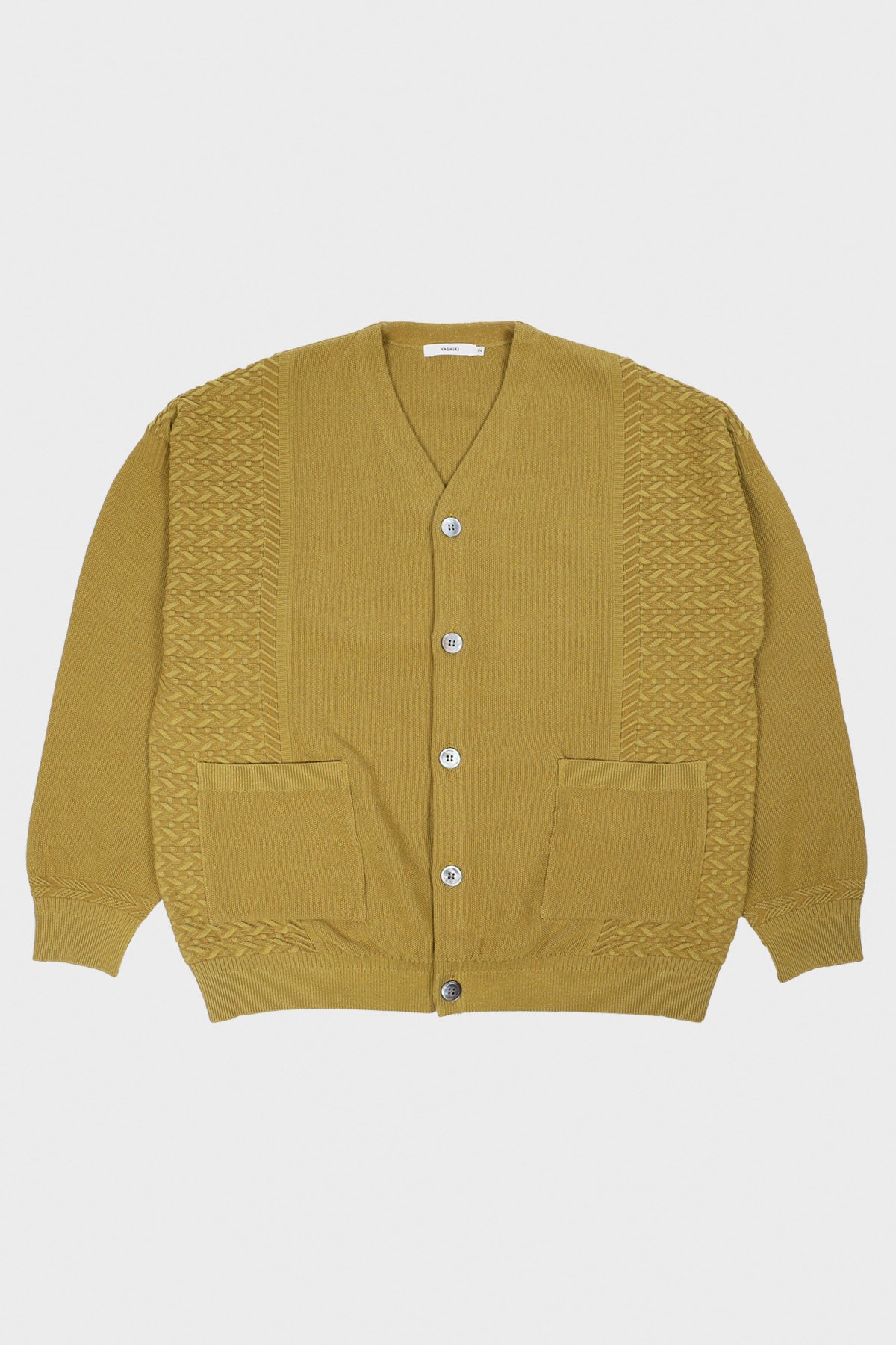 Yashiki - Hanaikada Cardigan - Citron - Canoe Club