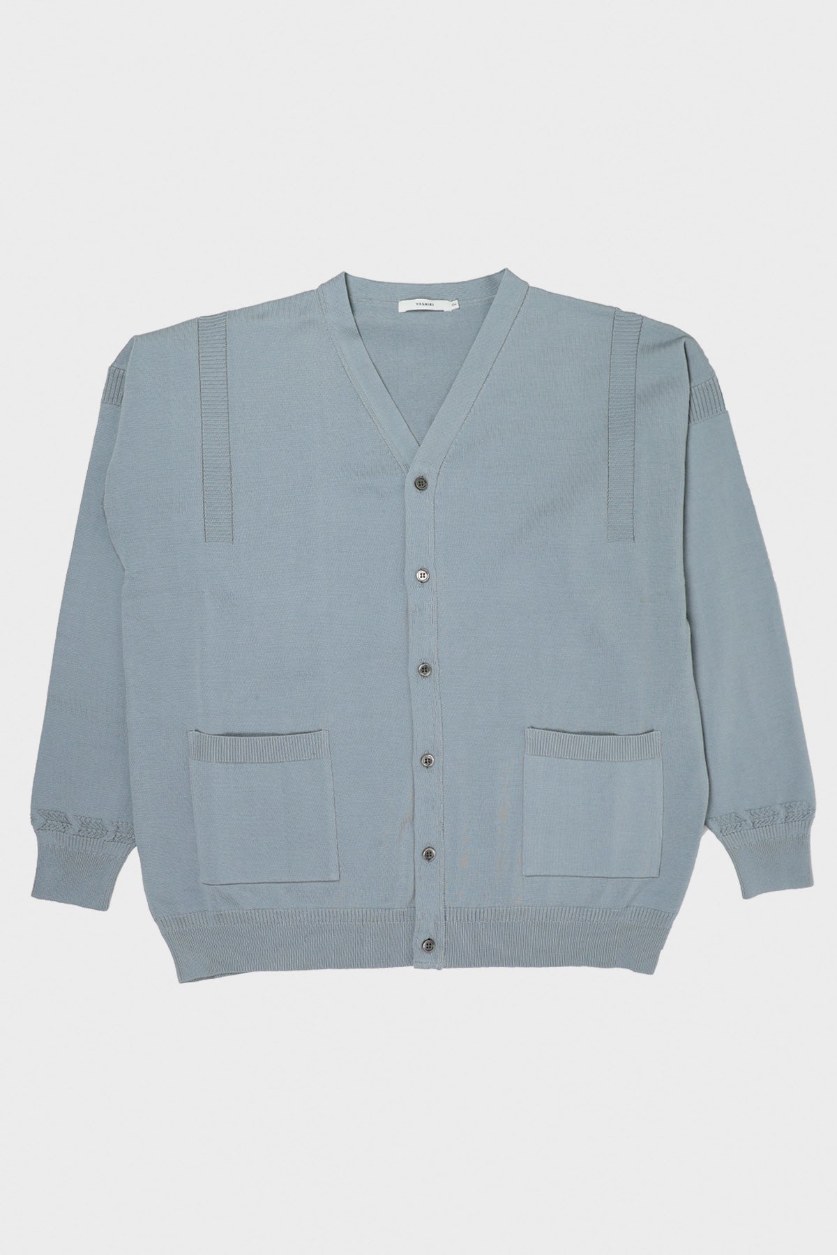 Yashiki - Satoyuki Cardigan - Pale Blue - Canoe Club