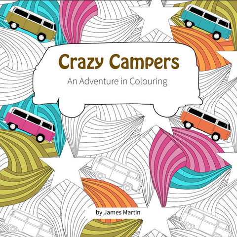 Crazy Campers Colouring Book