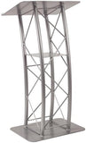 Metal Truss Lectern 4 Post Curved.