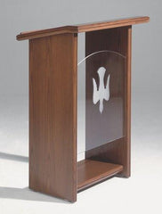 Wood with Acrylic Pulpit NO P102