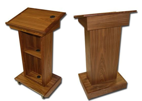 Handcrafted Solid Hardwood Lectern Royal