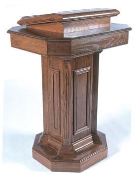 Church Wood Pulpit Pedestal TSP-180