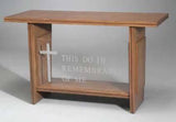 Communion Table NO P204 Acrylic and Wood Style