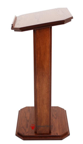 Wood with Acrylic Preaching Stand - Flat Top 704 Proclaimer. – Podiums