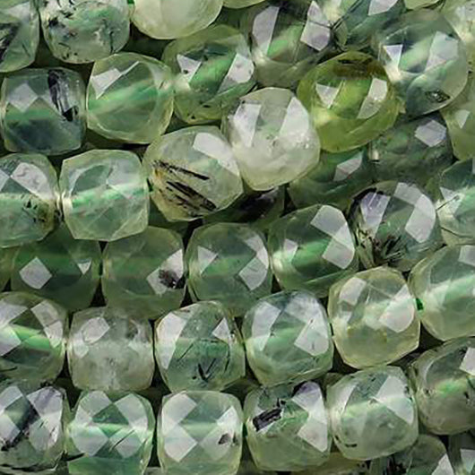 PREHNITE RARE FACETED GEMSTONE 12 MM ROUND CUT ALL NATURAL AAA F-922 