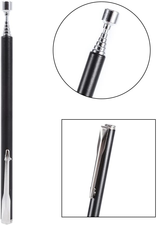 Portable Telescopic Magnetic Long Pen Pick Up Rod Tool Stick Extending 
