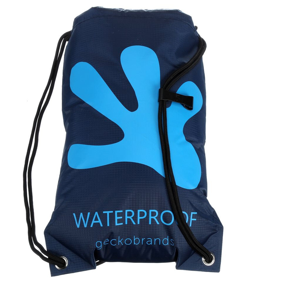 geckobrands waterproof drawstring backpack