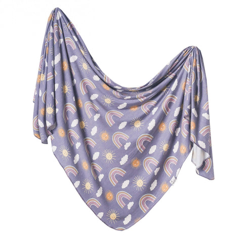 Knit Swaddle Blanket- Hope