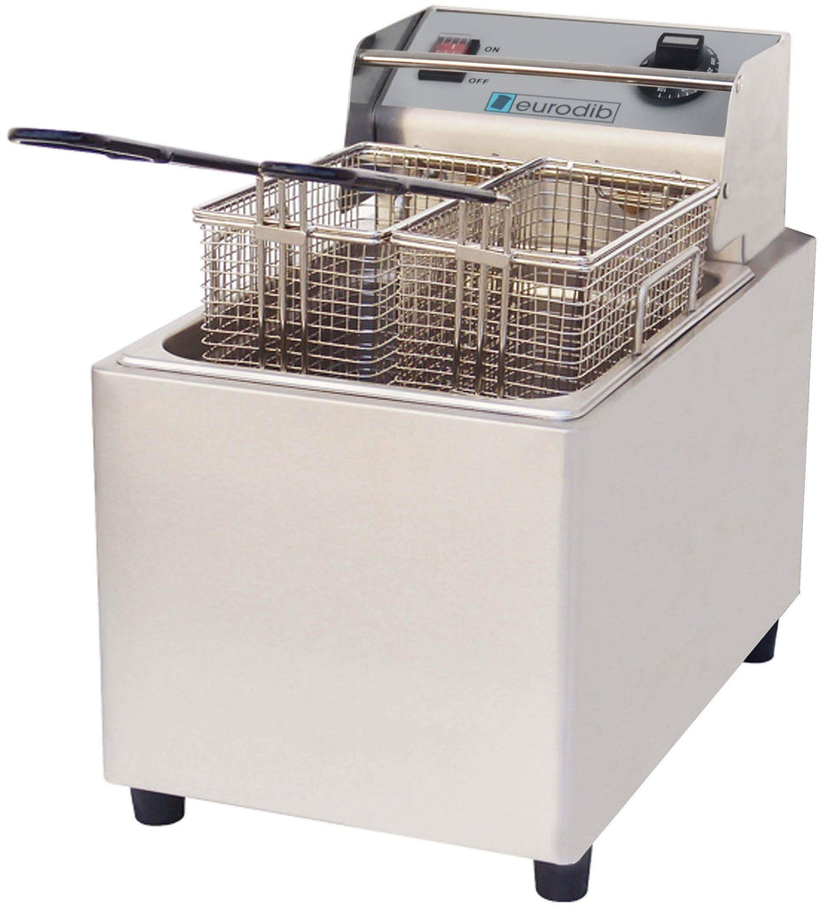 Eurodib Sfe01860 16 Lb Electric Countertop Fryer 120v