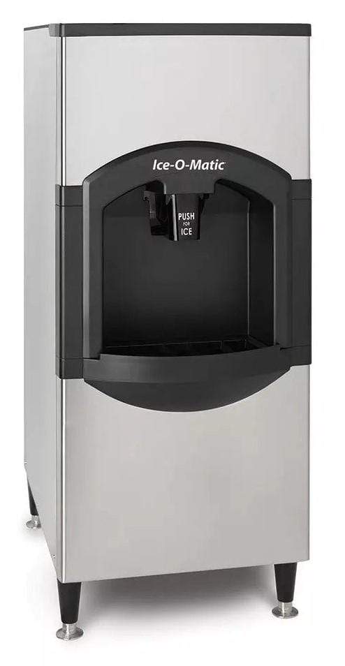 Ice O Matic Cd Floor Model Cube Ice Dispenser 1 Lb Storage Ifoodequipment Ca