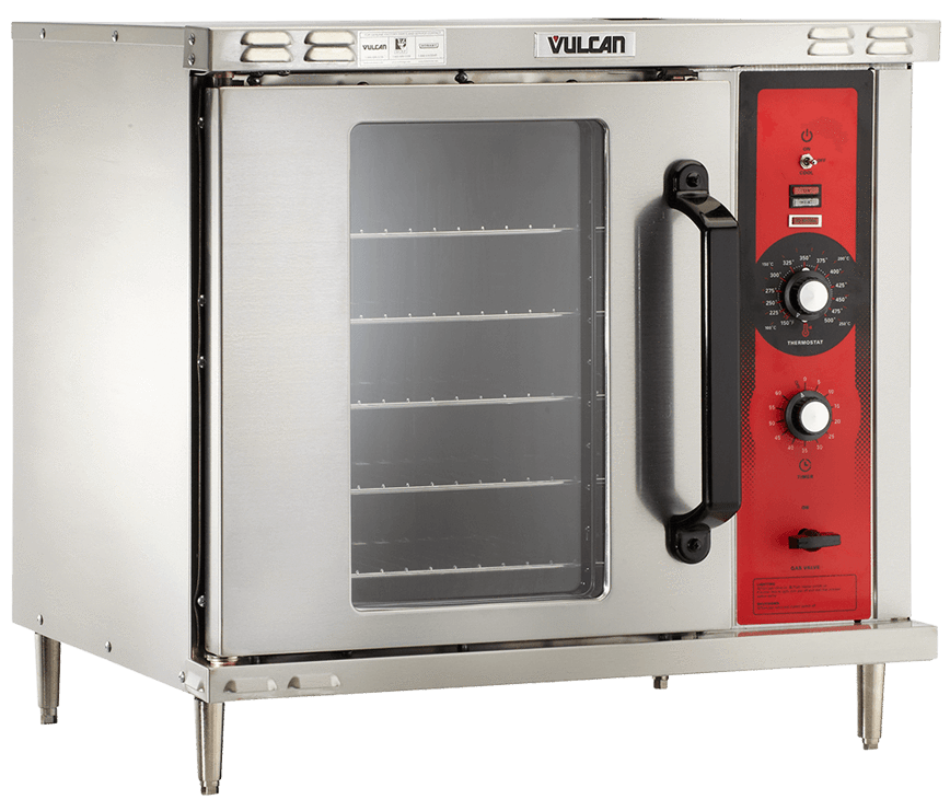 Vulcan GCO2D - Half Size Gas Convection Oven - 25,000 BTU