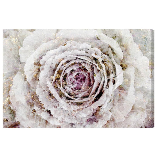 Winter New York Flower Floral and Botanical Art' Wrapped Canvas Print