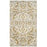 Sagebrush Power Loom Polypropylene Gold/Gray Area Rug