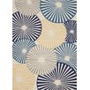 Folden Beige/Blue Area Rug