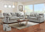 Stormy Gray Sofa And Loveseat Set