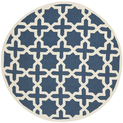 Safavieh Cambridge Collection Moroccan Geometric Round Area Rug - @ARFurnitureMart