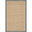 Binford Power Loomed Natural/Dark Gray Area Rug 5' x 8'