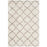 Samira Shag Power Loom Ivory/Gray Area Rug